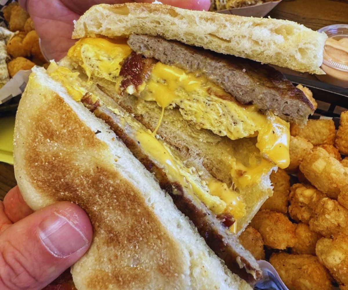 Morning Kick - Breakfast Sandwich