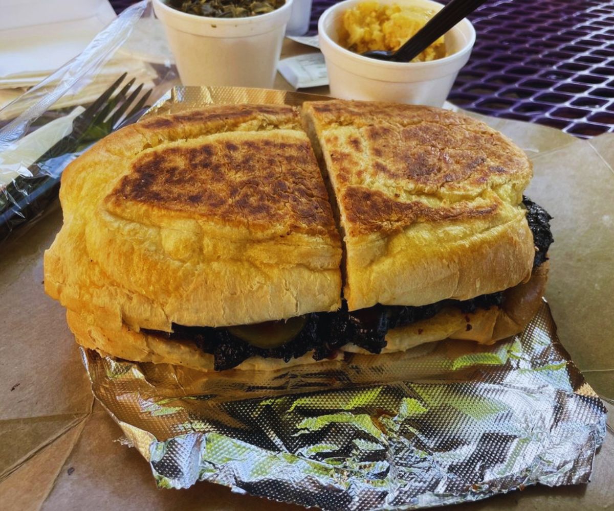 Wicked Oak Barbeque - The Wicked Rib Sandwich