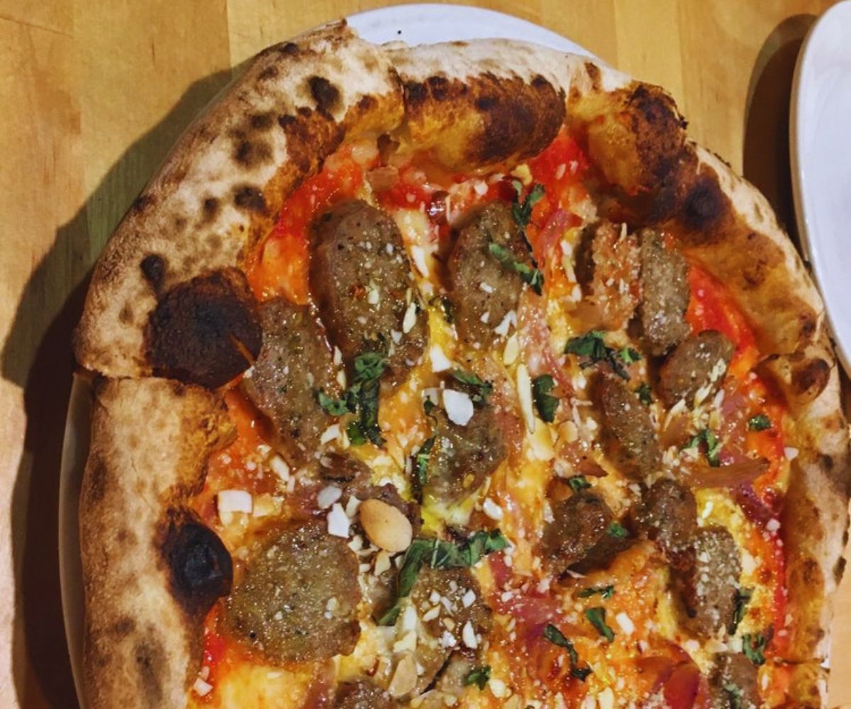 Three Fires - Meat Ball Pizza