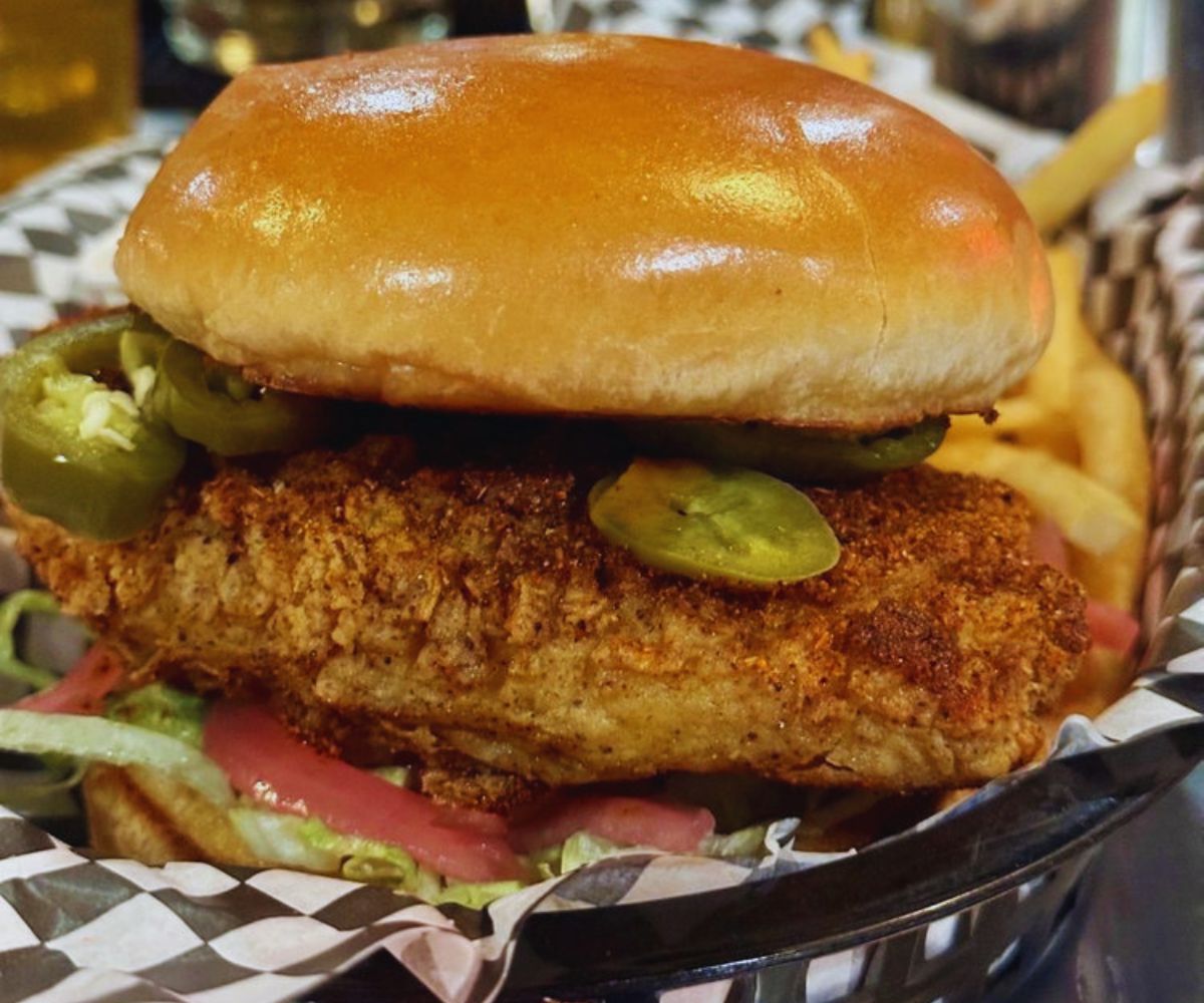 Francis Burger Joint MN Spicy Chicken Sandwich