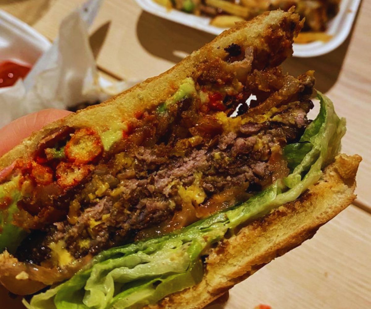 Blue Bird Burgers - Cheeto Burger & Loaded Fries