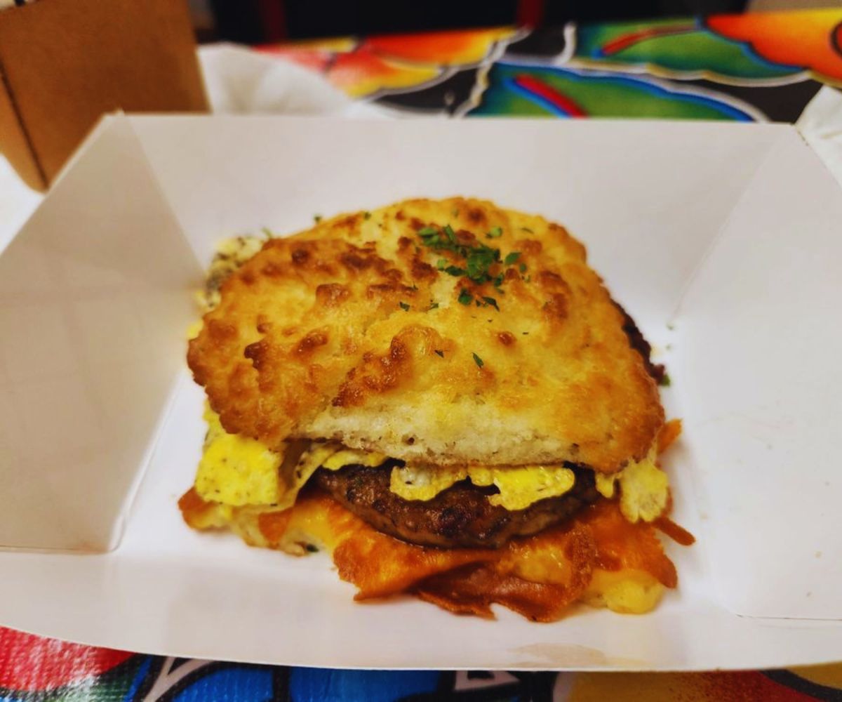Biscuitclub - Sausage Biscuit Sandwich