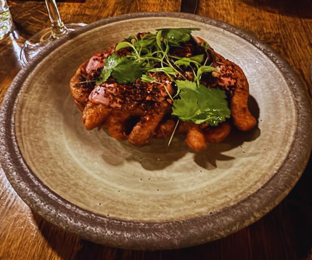 Machete - Sweet Potato Funnel Cake
