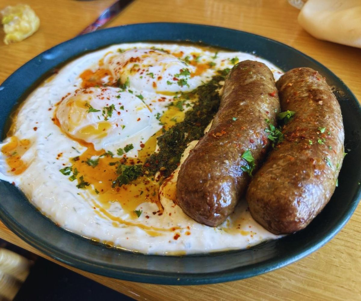 Elizabeth’s - Turkish Eggs with Lamb Sausage