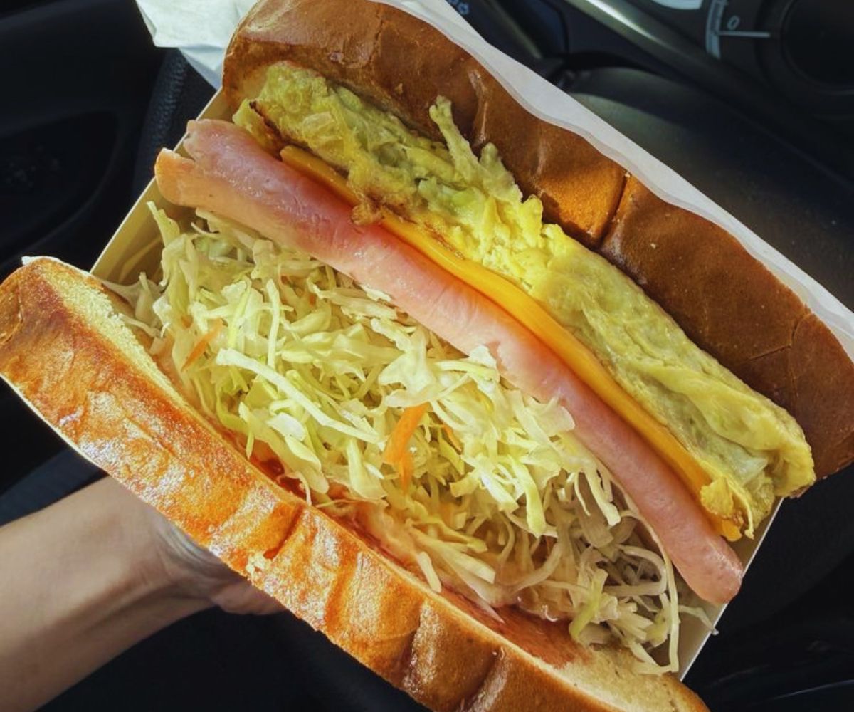 Rice Junky - Ham & Cheese Issac Sandwich