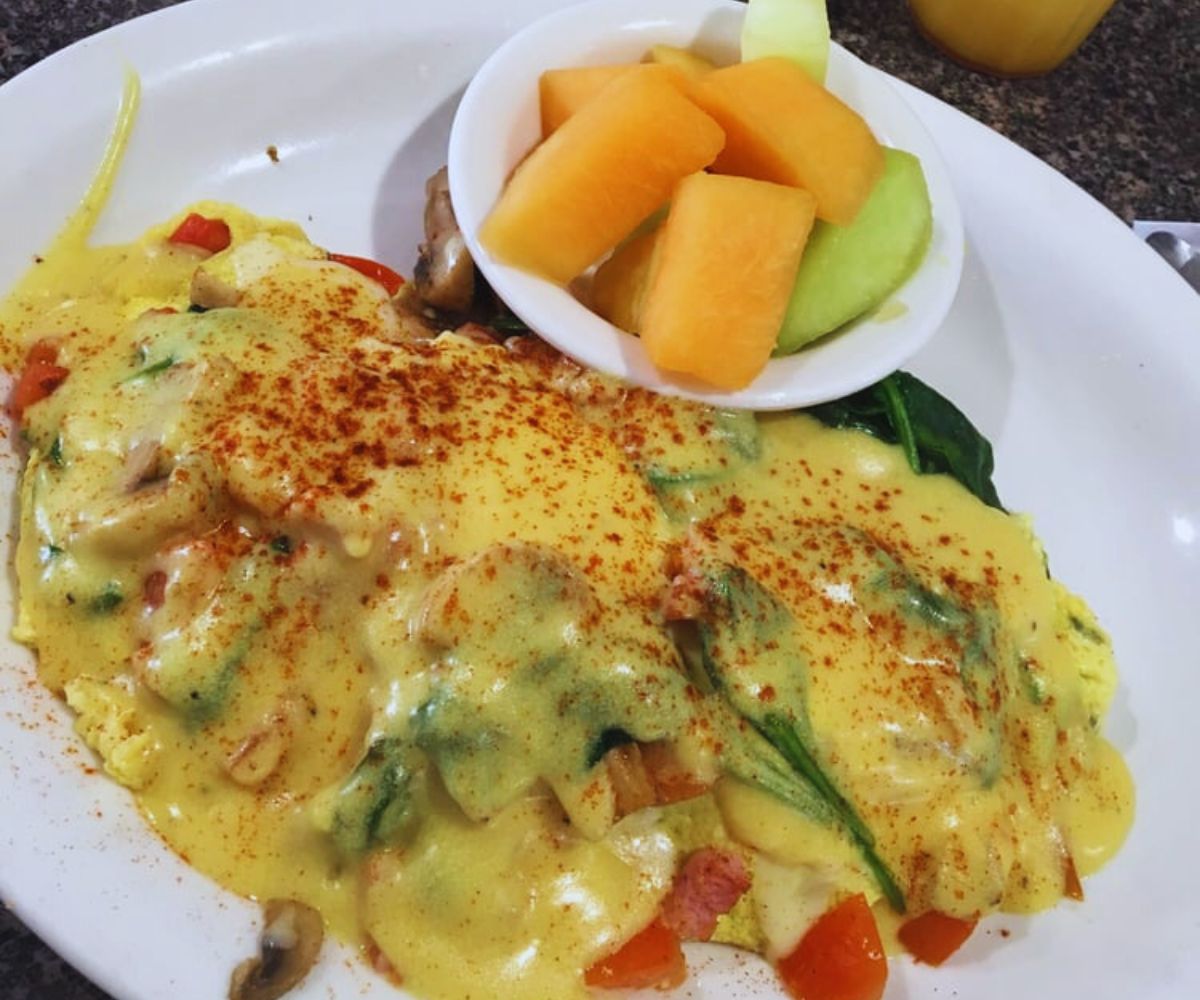 The Best Breakfast Cafe - Florentine Omelette