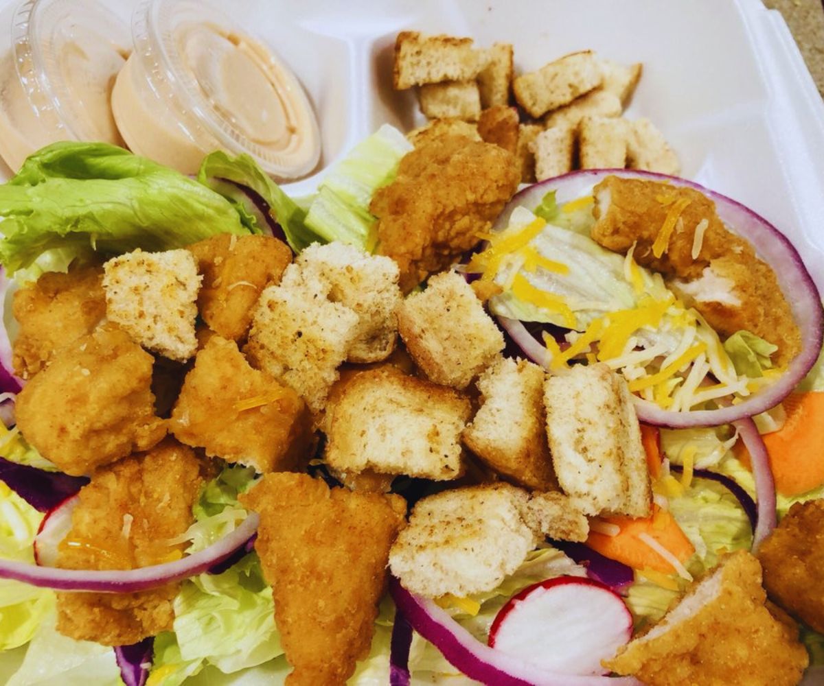Burger Hut - Chicken Salad with House Sauce