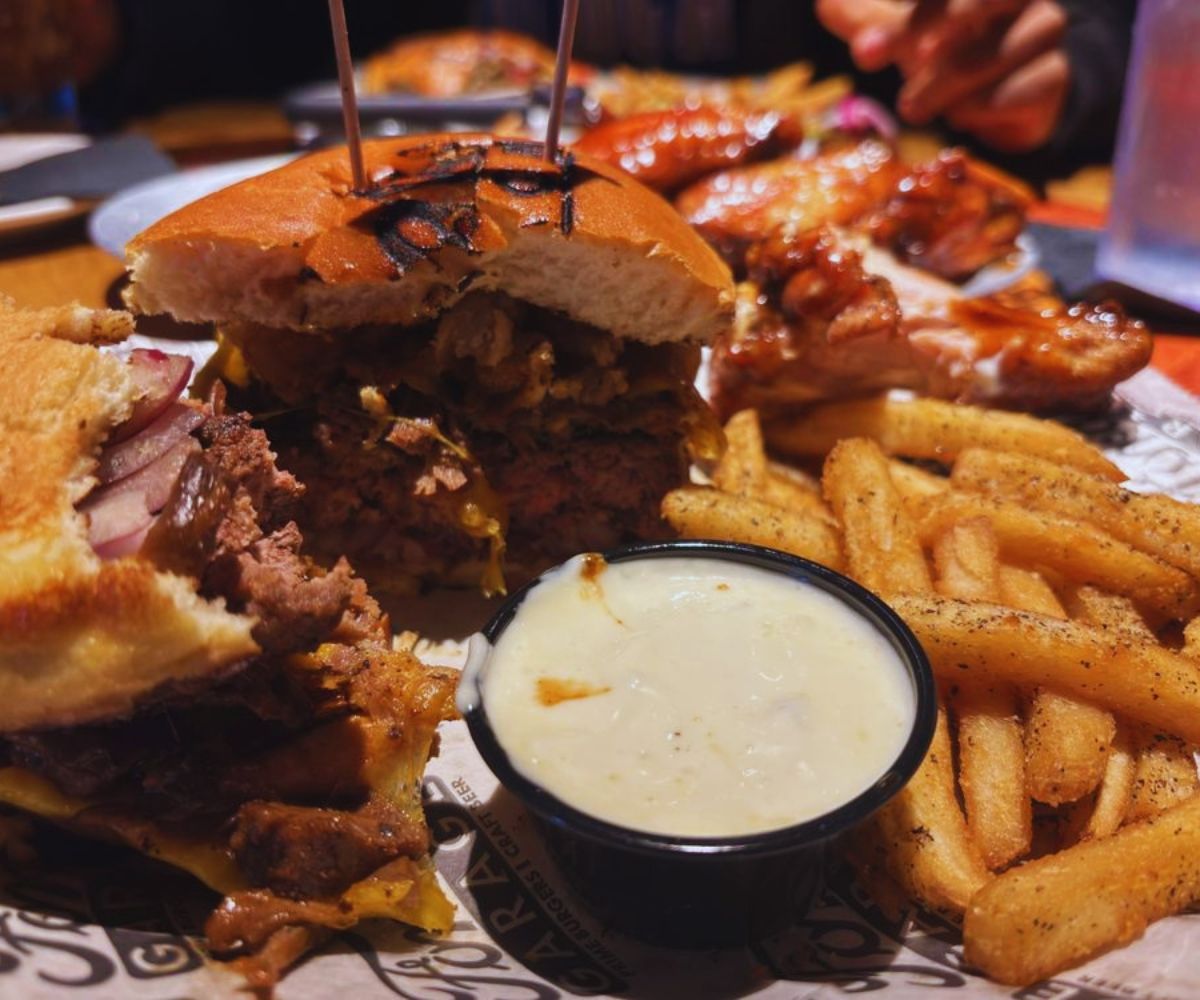 Ford's Garage - BBQ Brisket Burger & Fries