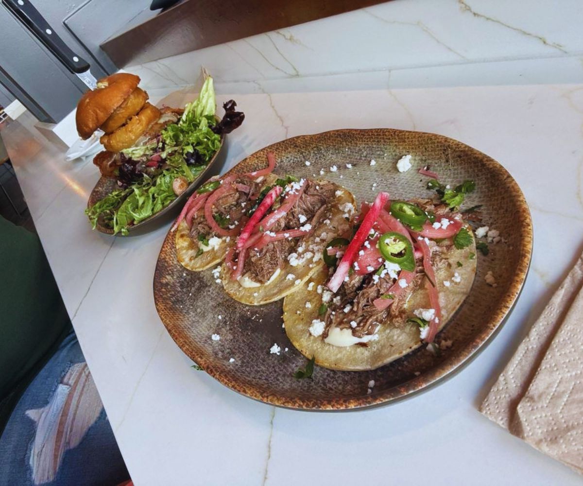 The State - Short Rib Tacos & Bourbon BBQ Burger