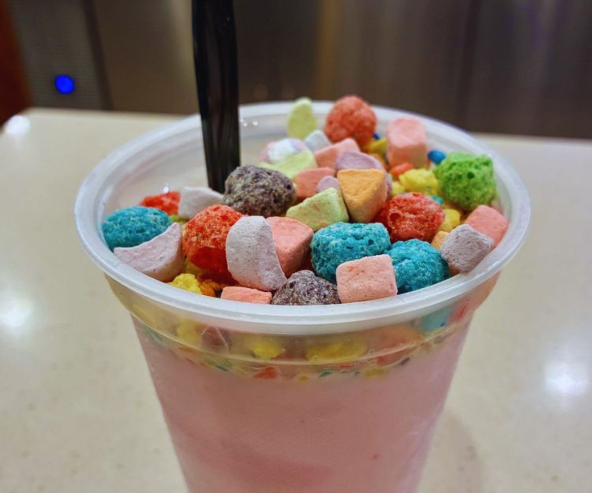 Secret Burger Kitchen Tacoma Smash Burgers - Unicorn Crunch Shake