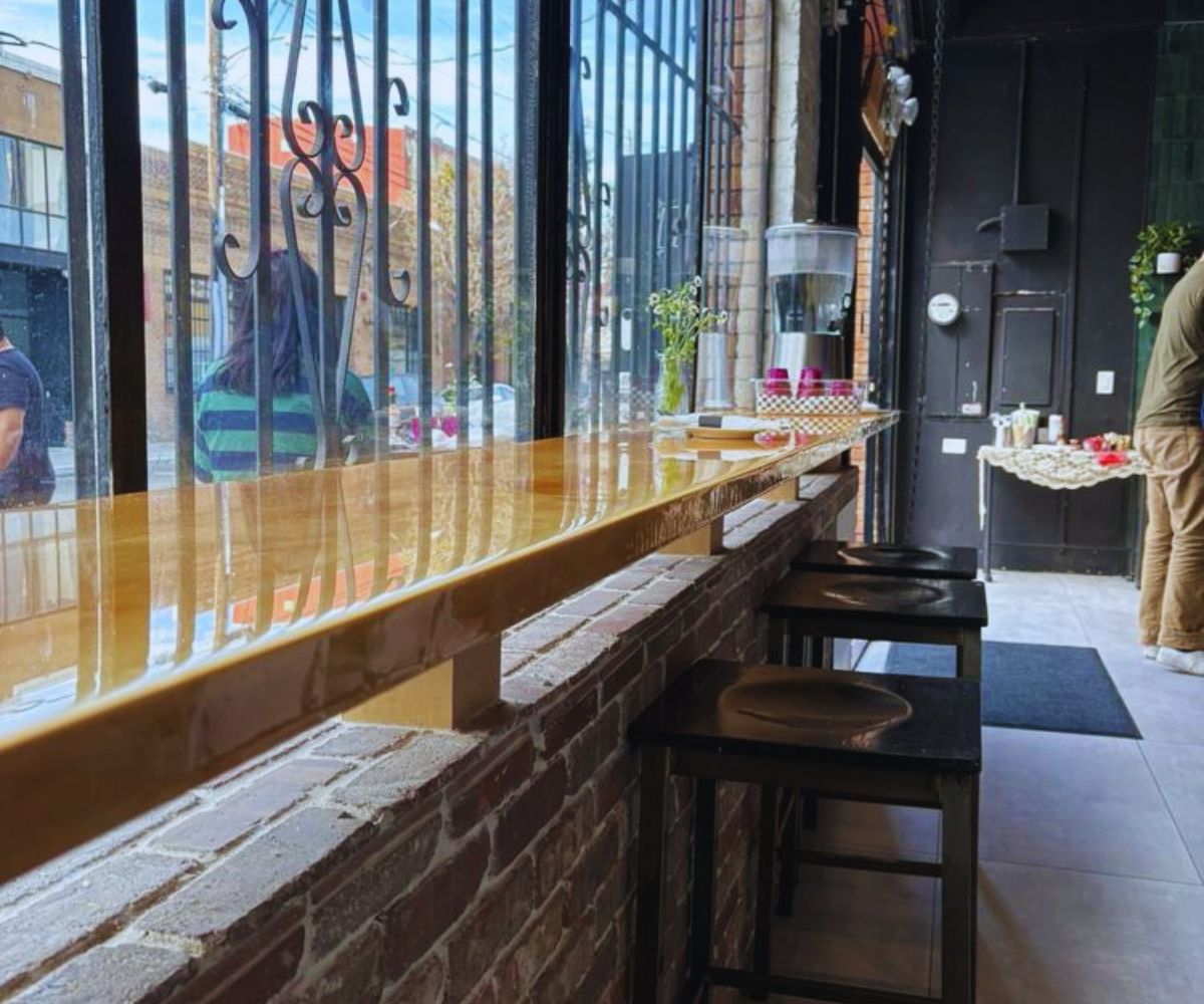 Town Biscuits Indoor Dining Area