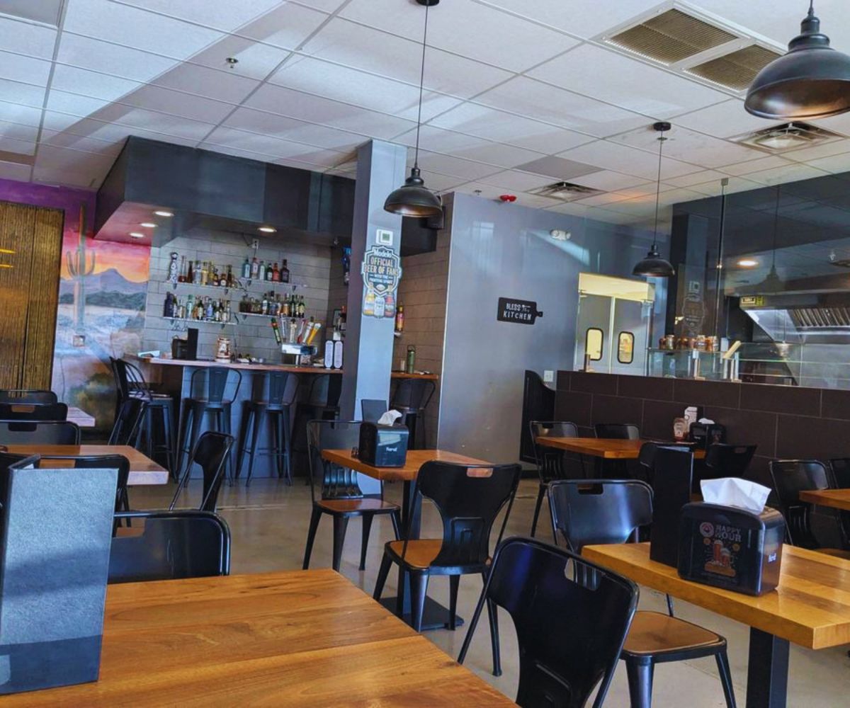 Charcoal Grill - Dining Area