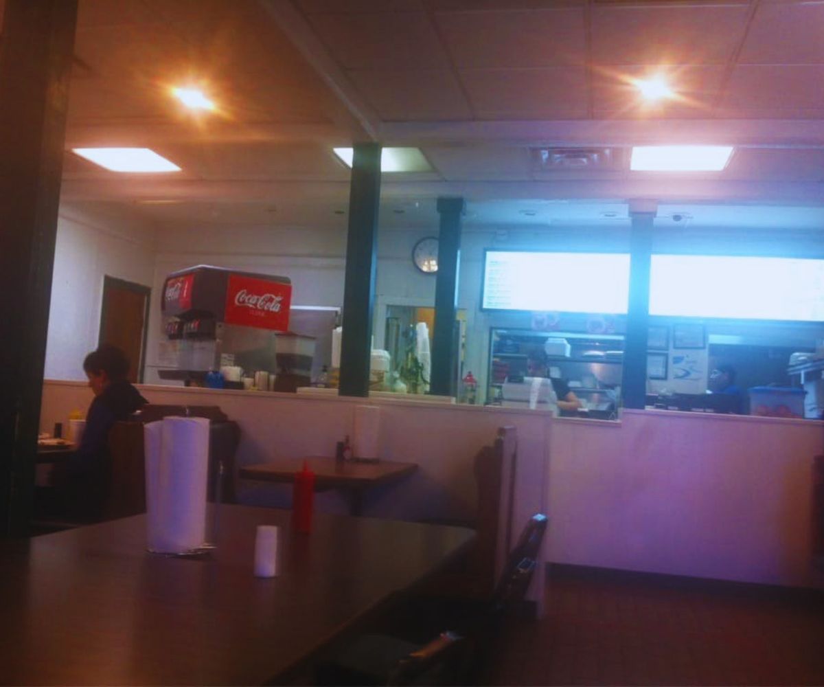 Burger Island - Indoor Dining Area