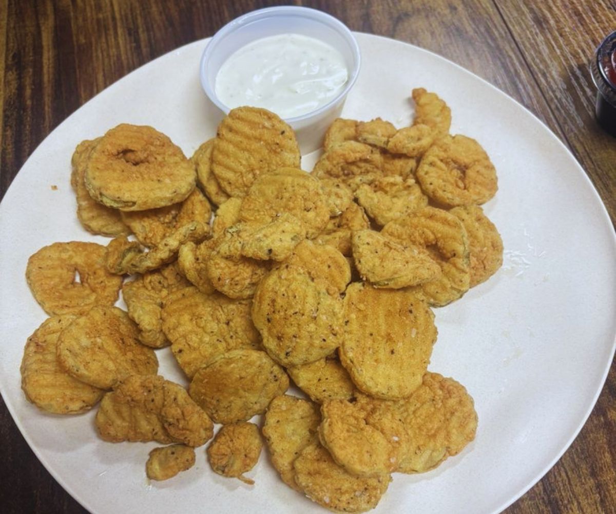 Crepeology Cafe - Fried Pickles