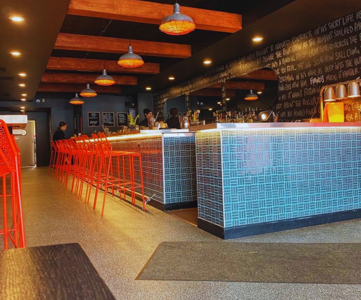 Francis Burger Joint Dining Area Ambiance