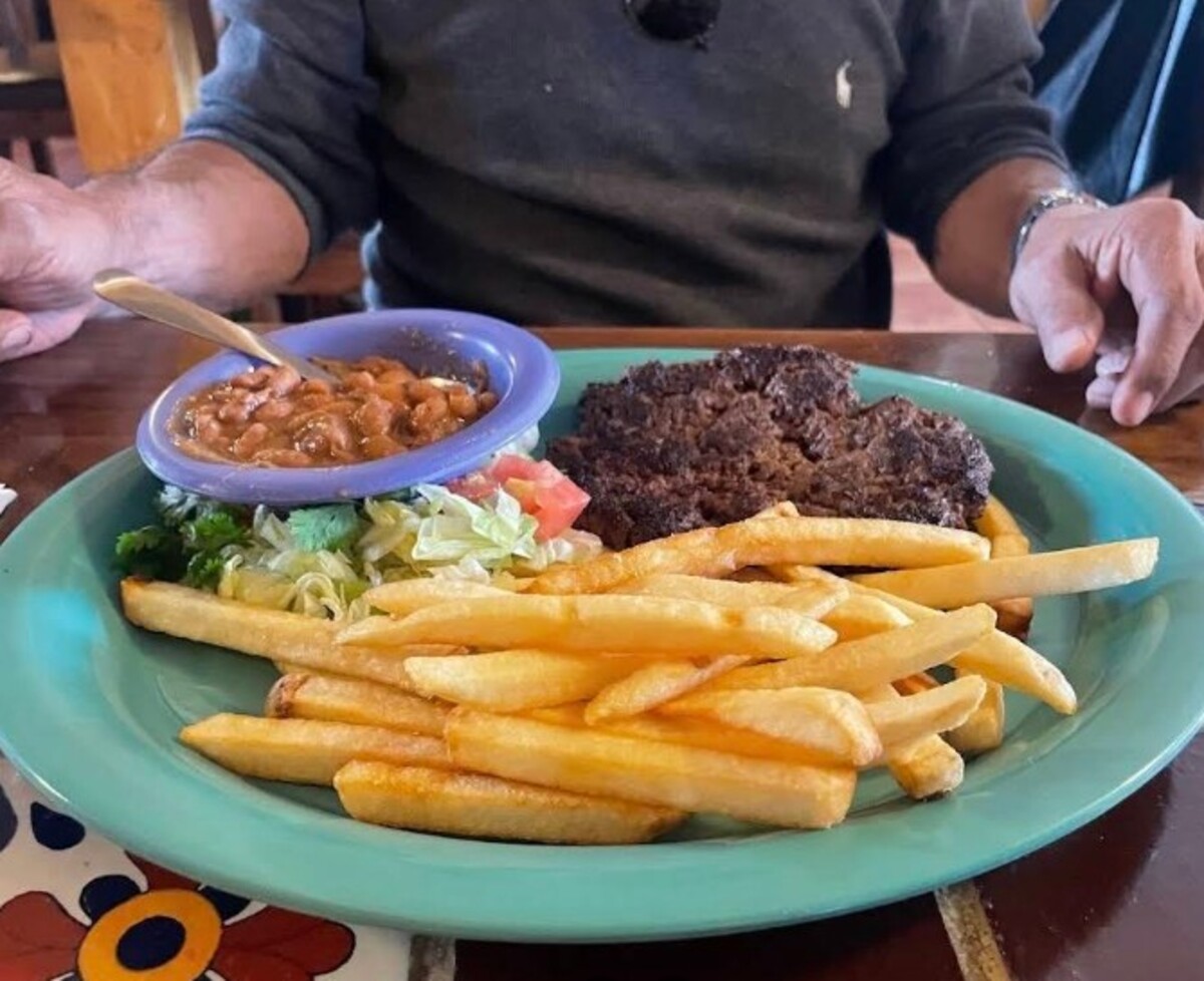 Food at La Nueva Casita Cafe located in Las Cruces NM
