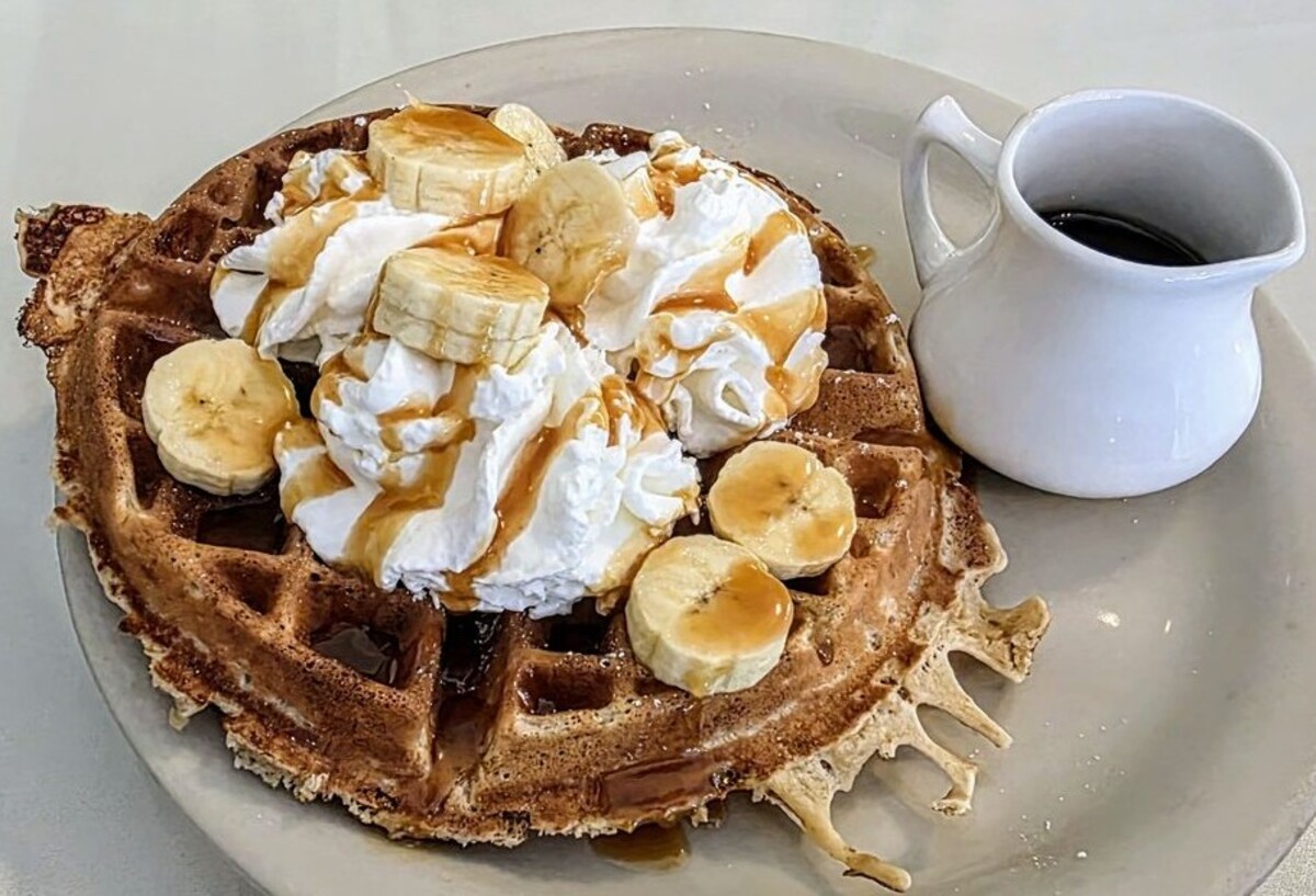 Food at The Bear Paw Cafe located in St. George UT