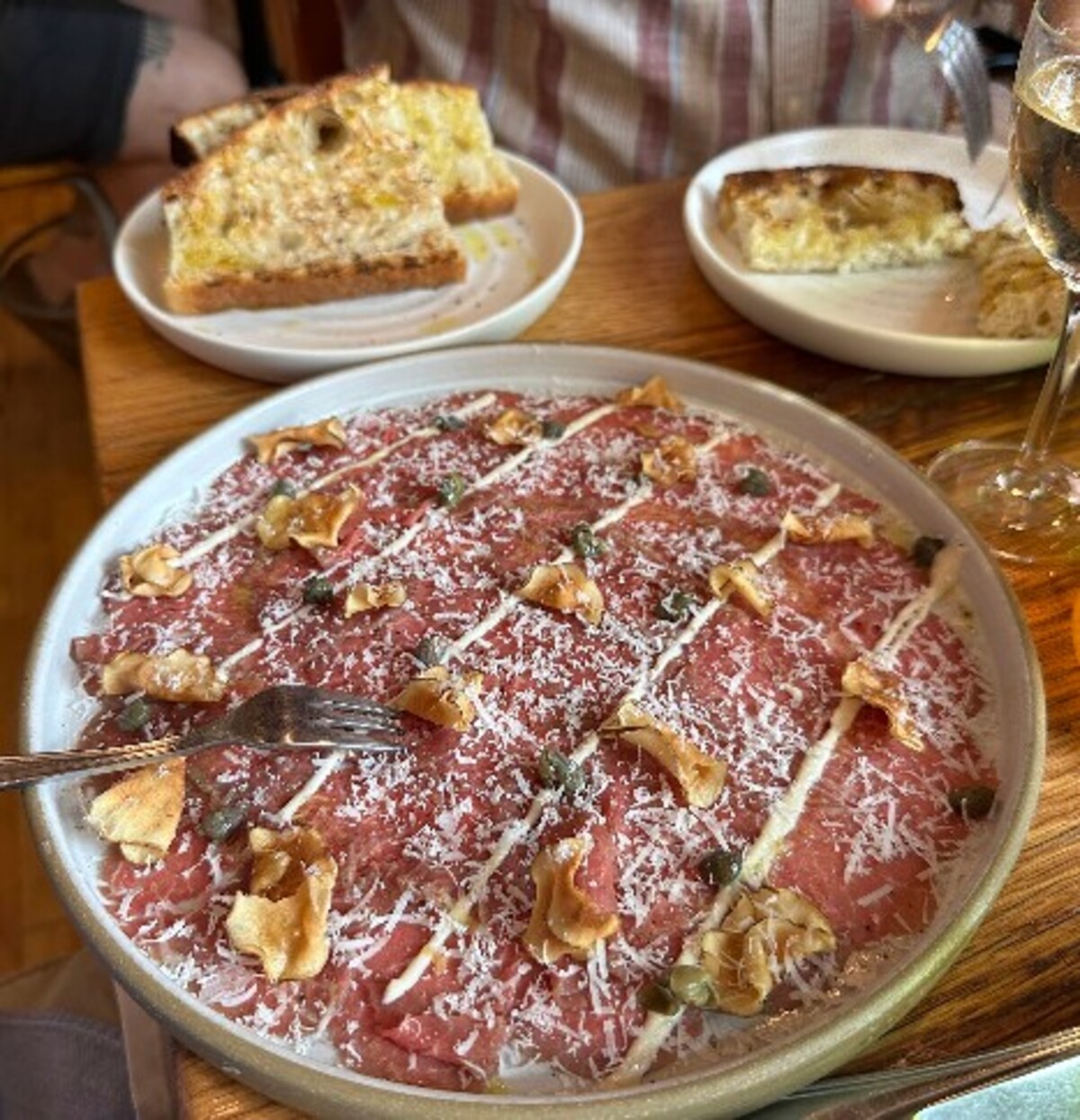 Food at LUCA located in Lancaster PA