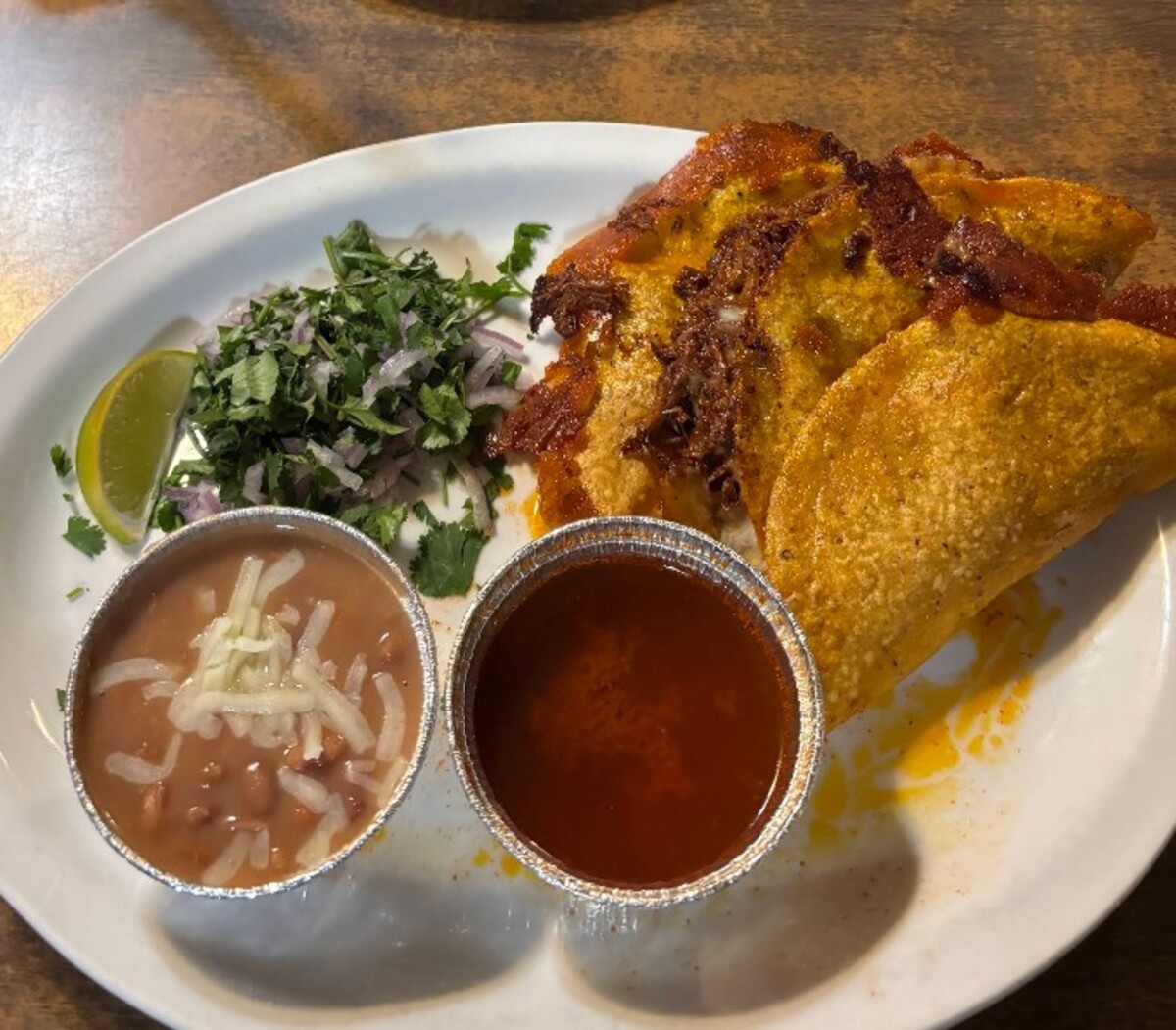 Food at Miz Zip's located in Flagstaff AZ