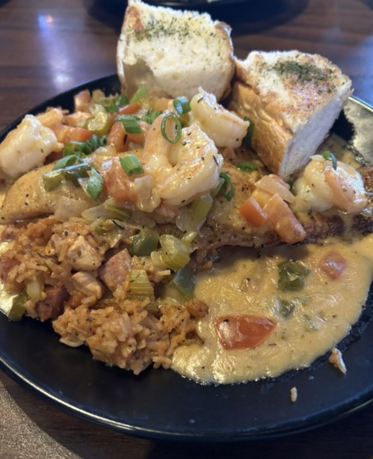 Food at Mouton's Bistro & Bar located in Cedar Park, TX