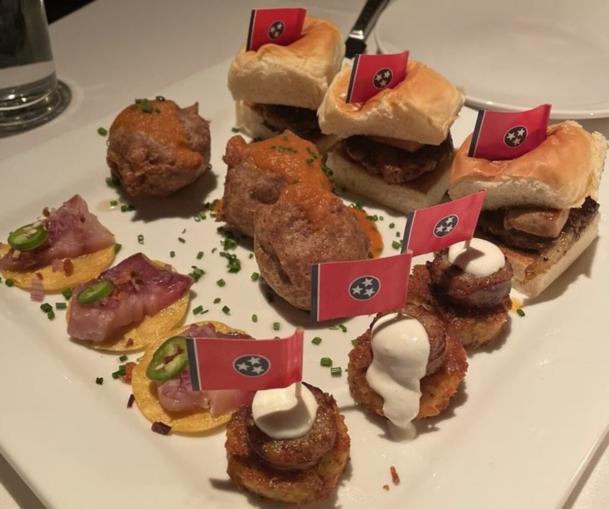Food at Lonesome Dove Western Bistro located in Knoxville, TN