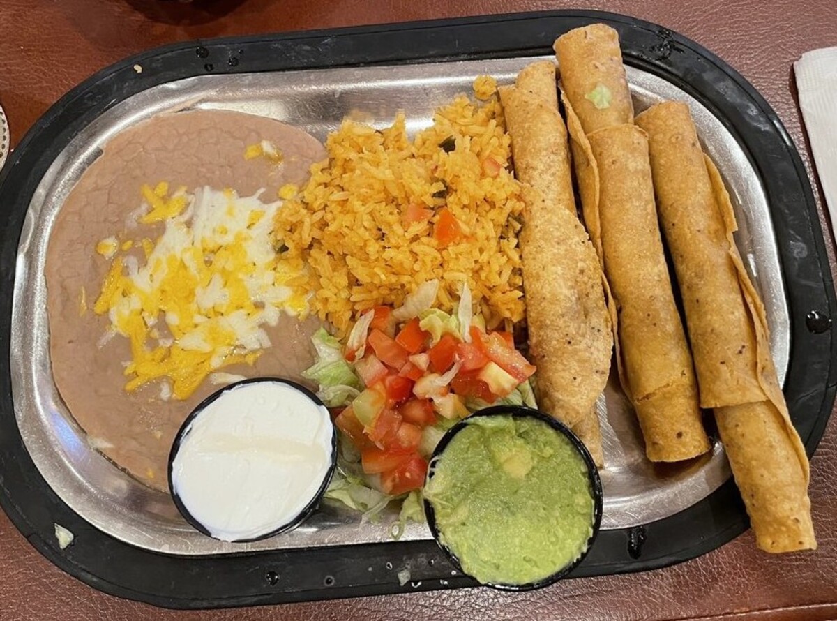 Food at Sí Senor located in Las Cruces, NM