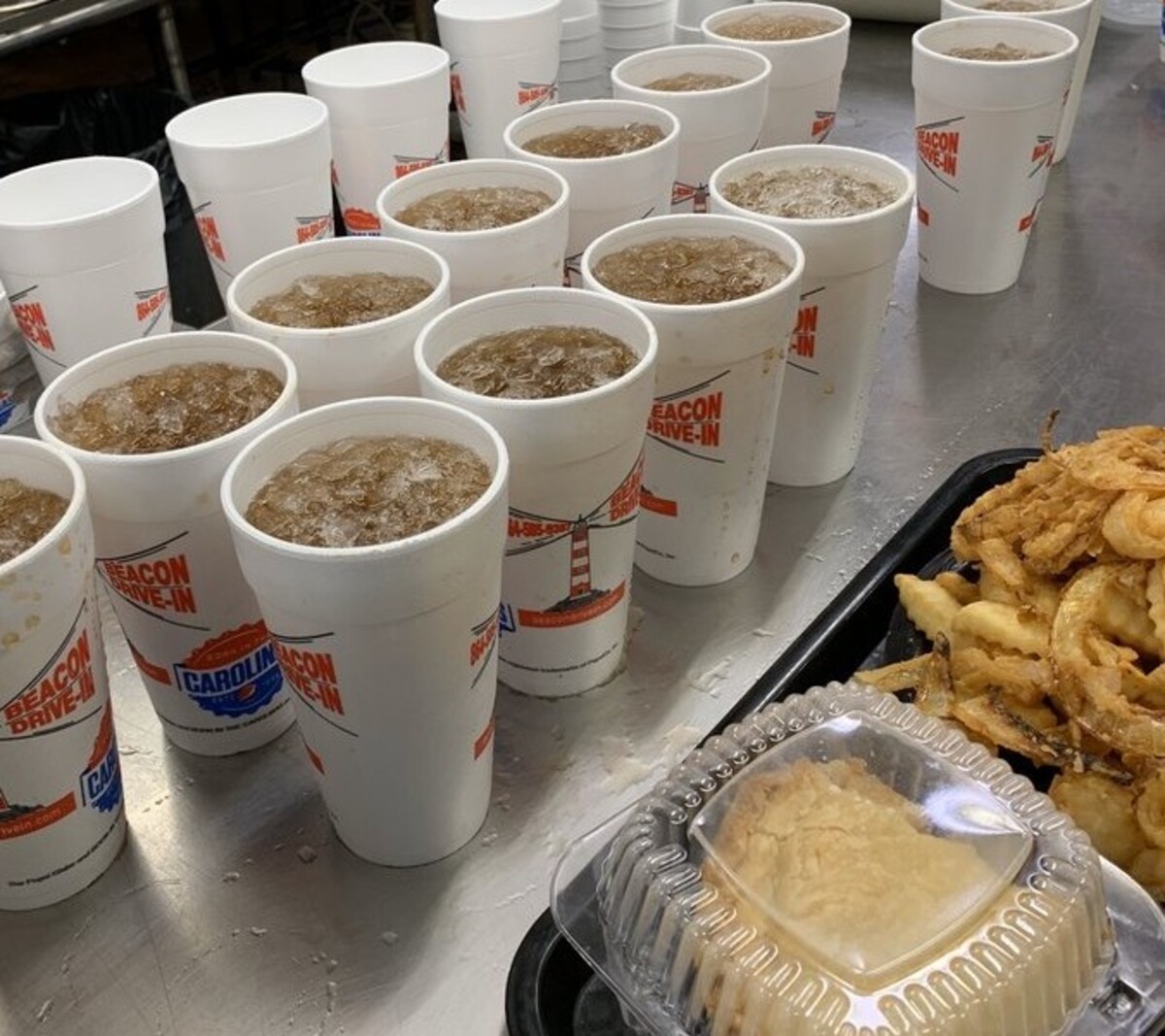 Food at The Beacon Drive-In located in Spartanburg SC
