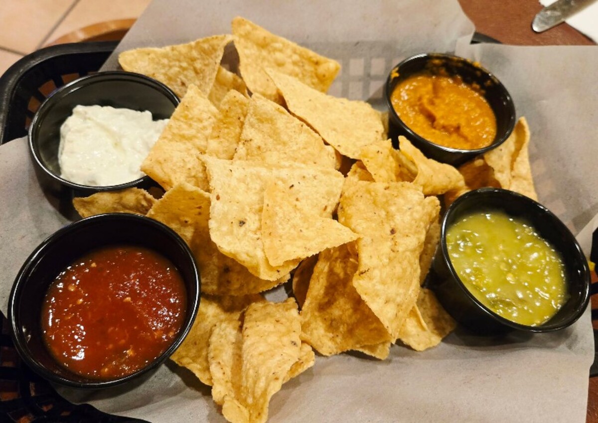 Food at Sí Senor located in Las Cruces, NM