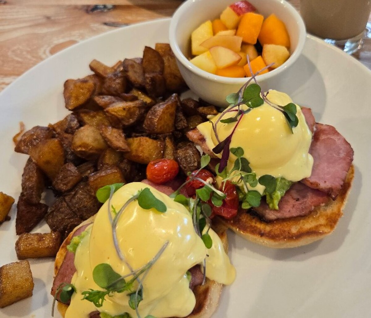 Food at The Blue Door Cafe & Bakery located in Cuyahoga Falls, OH