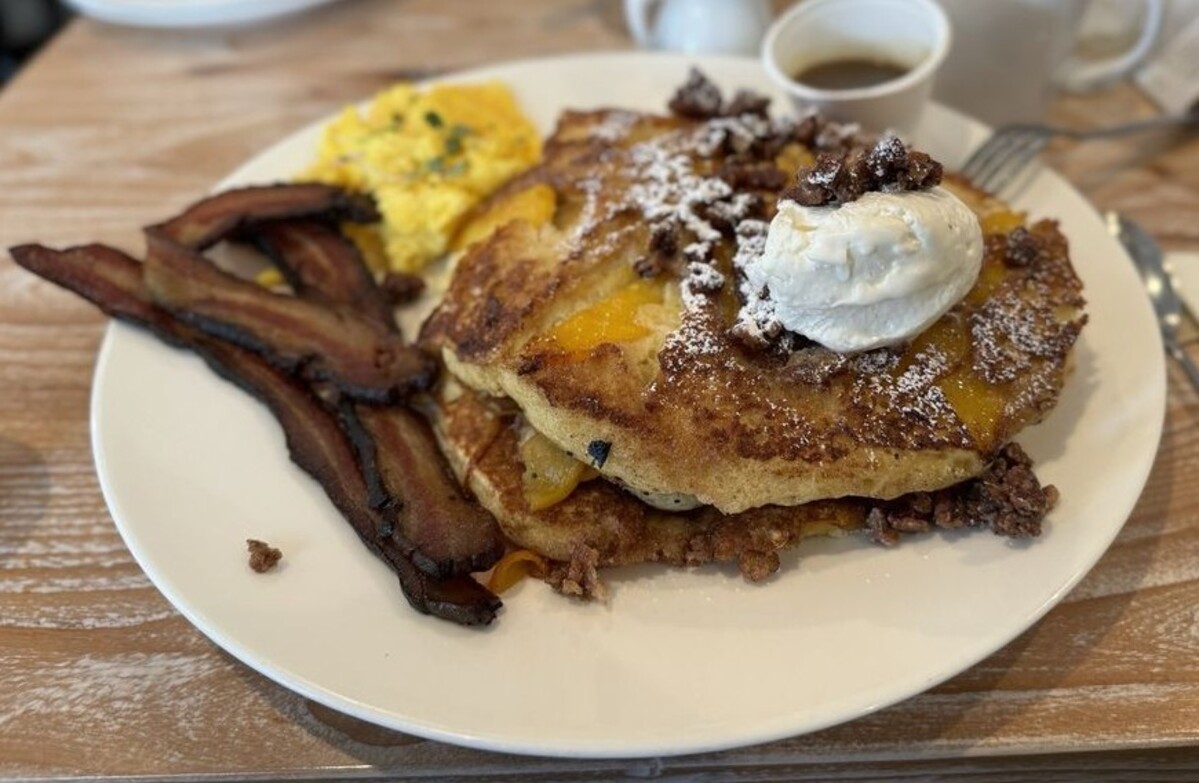 Food at The Blue Door Cafe & Bakery located in Cuyahoga Falls, OH