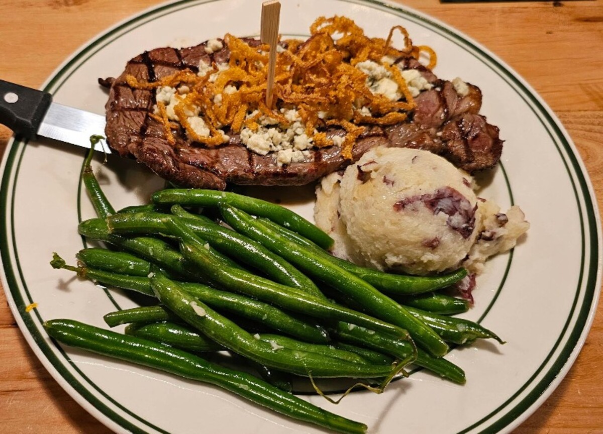 Food at George's Corner located in St. George, UT