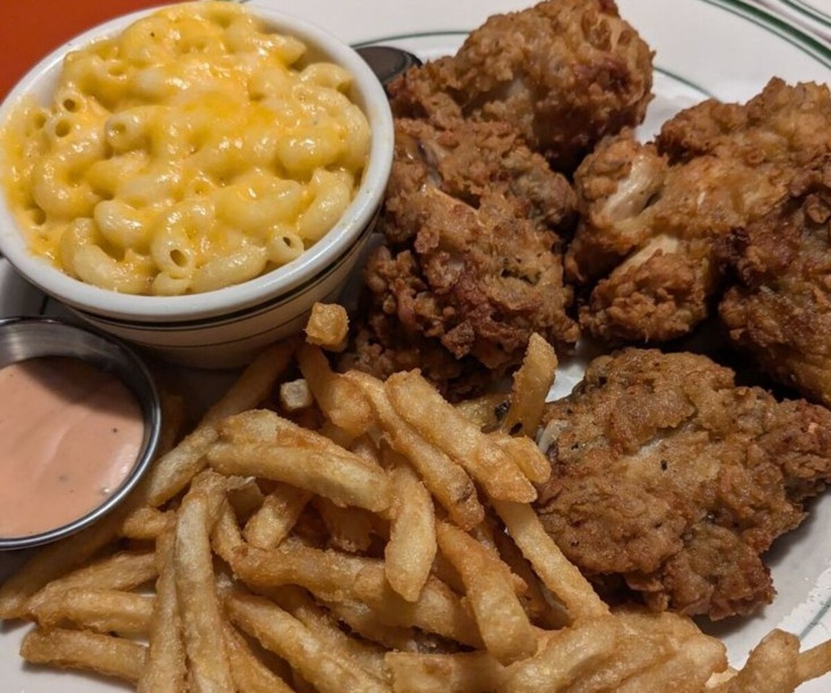 Food at George's Corner located in St. George, UT