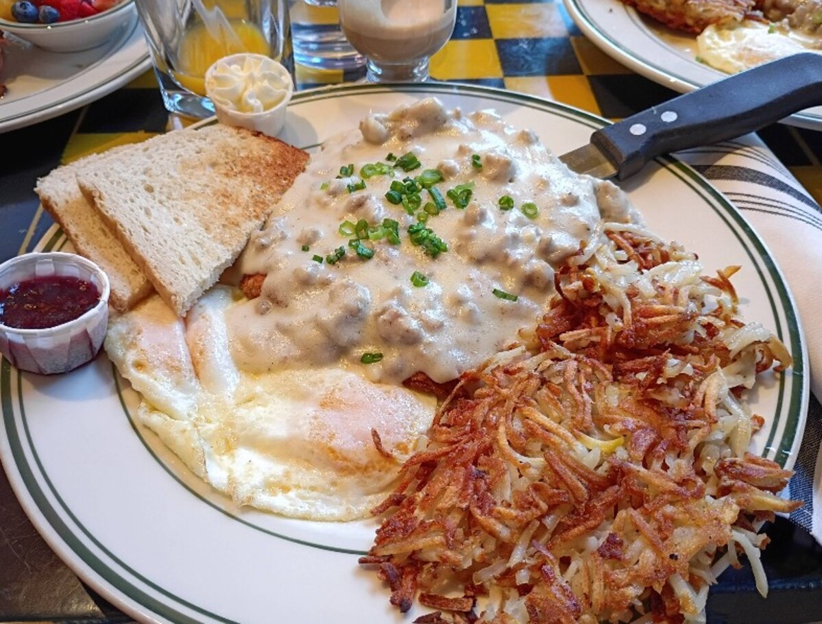 Food at George's Corner located in St. George, UT