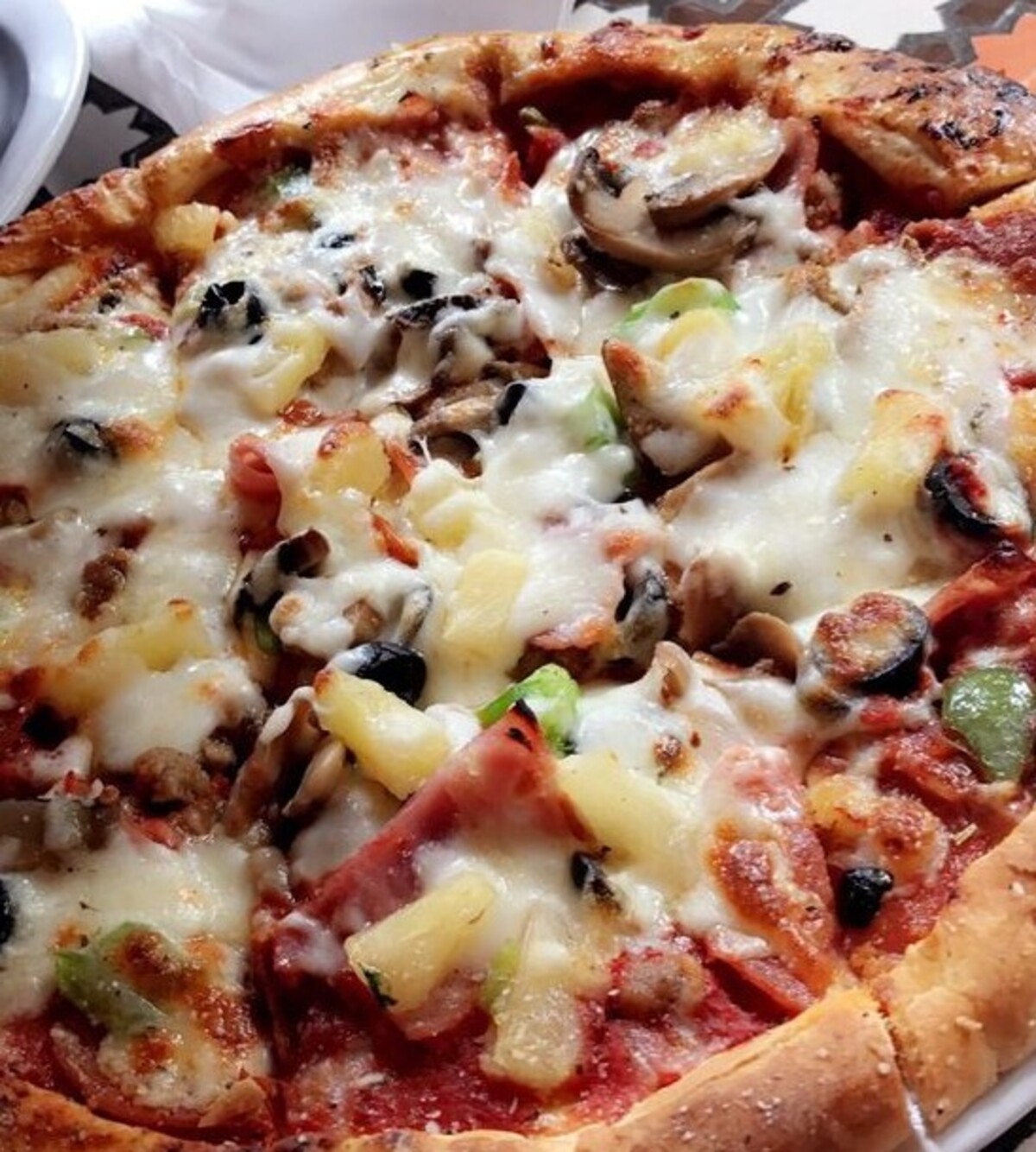 Food at Mama's Pizzeria located in McAllen TX