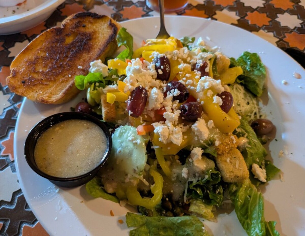 Food at Mama's Pizzeria located in McAllen TX