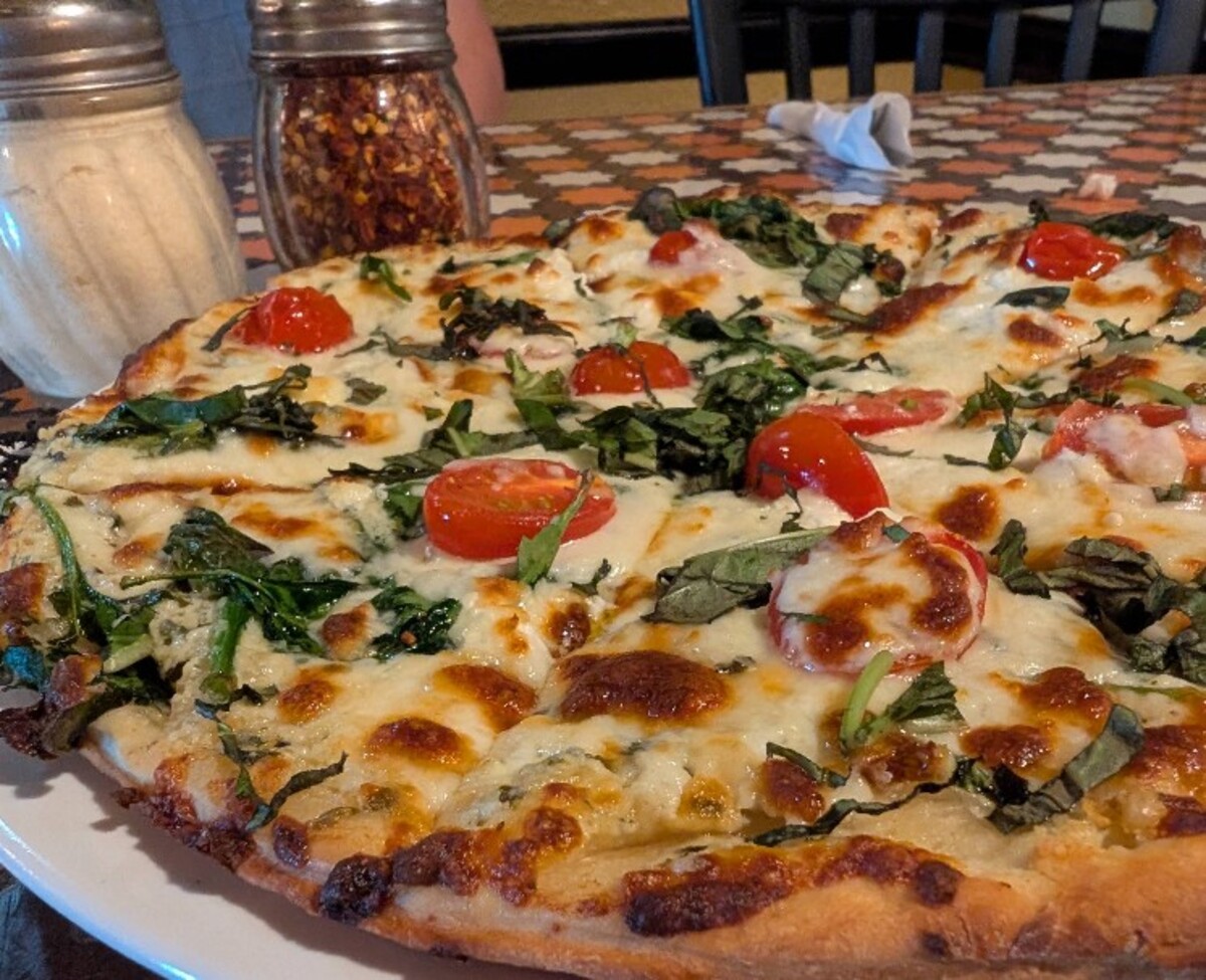 Food at Mama's Pizzeria located in McAllen TX