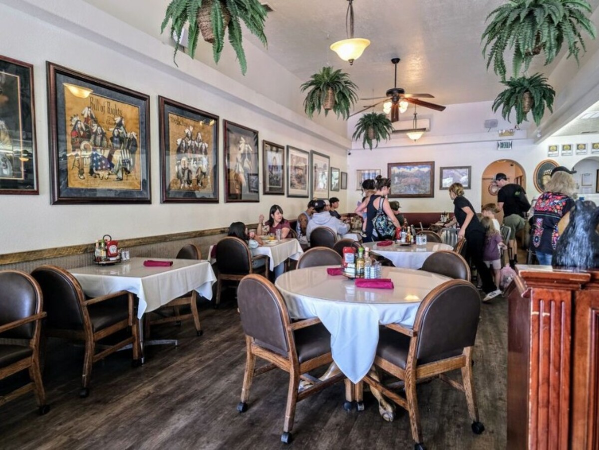 at The Bear Paw Cafe located in St. George UT