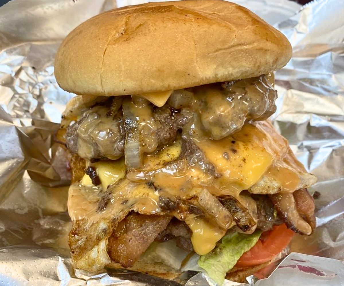 Mushroom & Swiss at Go To Burgers in Bowie, MD