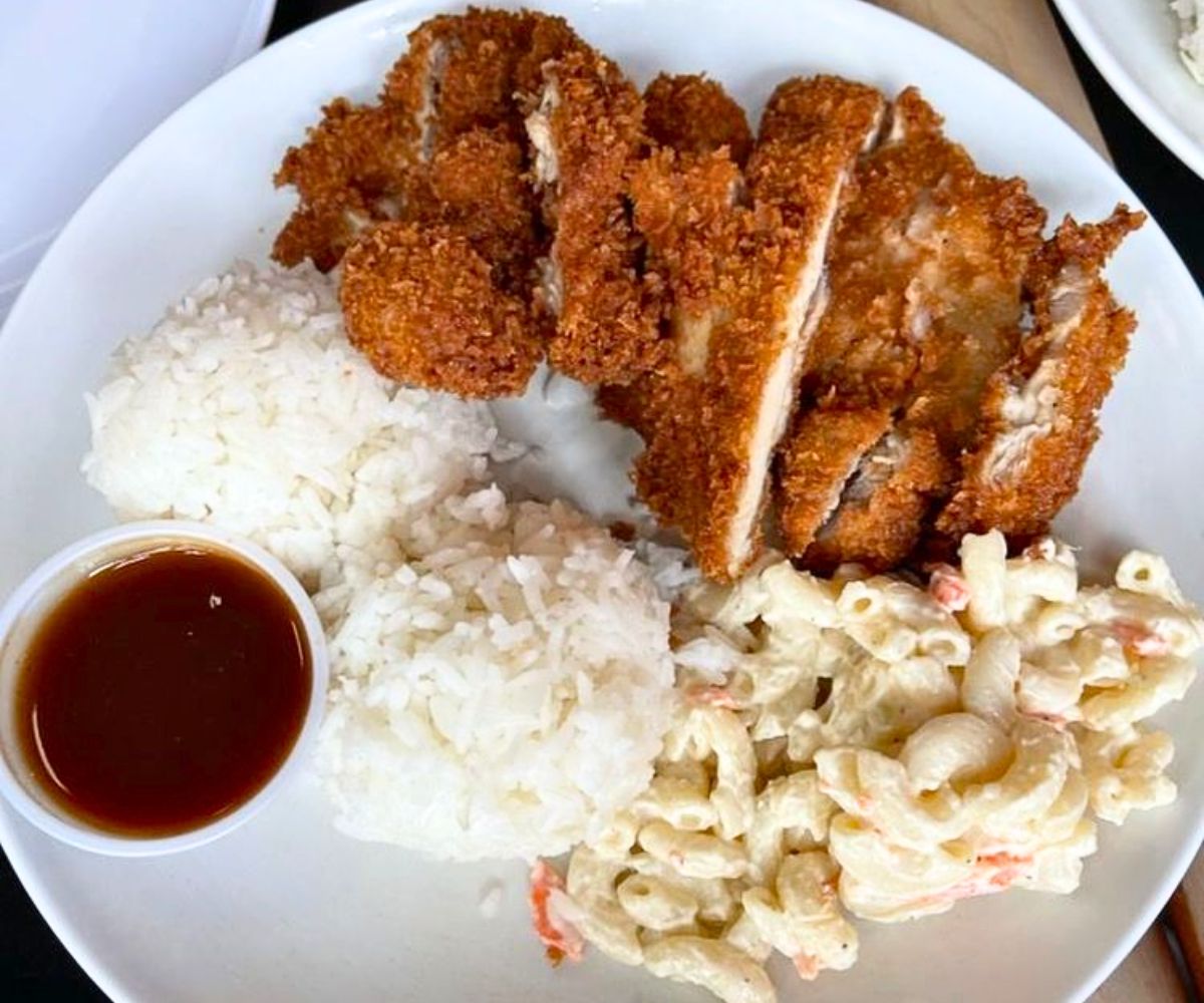 Chicken Katsu at Alohana Hawaiian Grill in Ankeny, Iowa