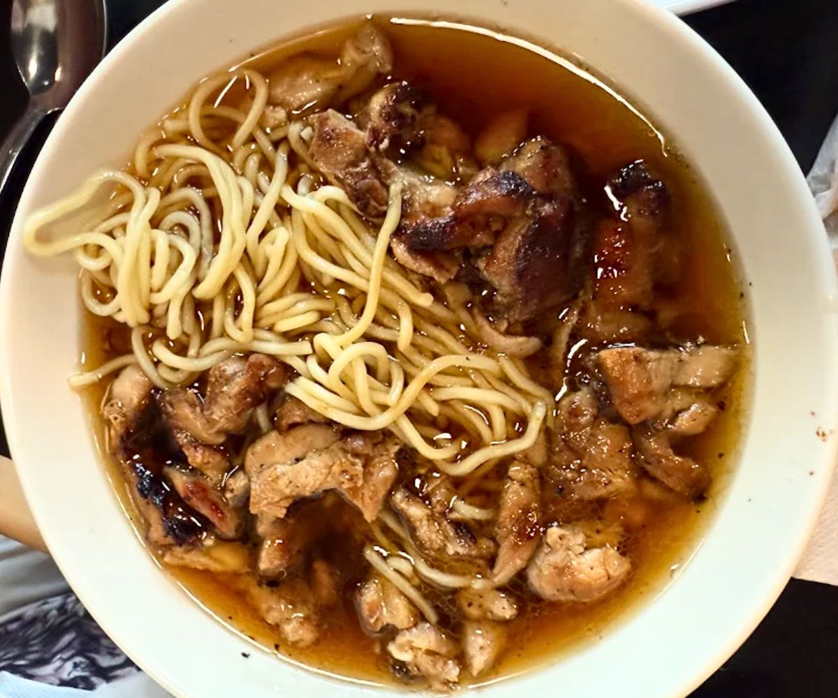 Saimin Noodle Soup at Alohana Hawaiian Grill in Ankeny, IA