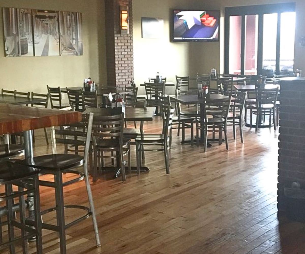 interior of Tamarack Brewing Company in Missoula, Montana