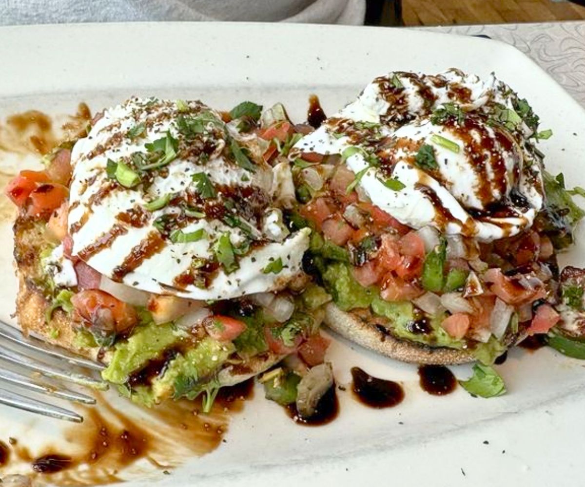 Avocado Benny at Bessie's Diner in Janesville, Wisconsin