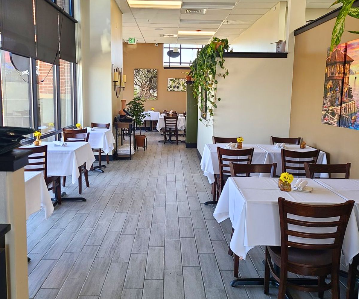interior of Olive Branch Grill in Centennial, CO
