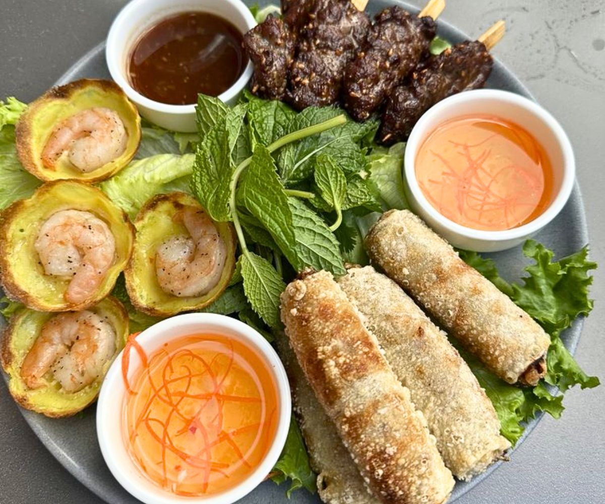 Appetizer Sampler at House 1830 in Rogers, Arkansas