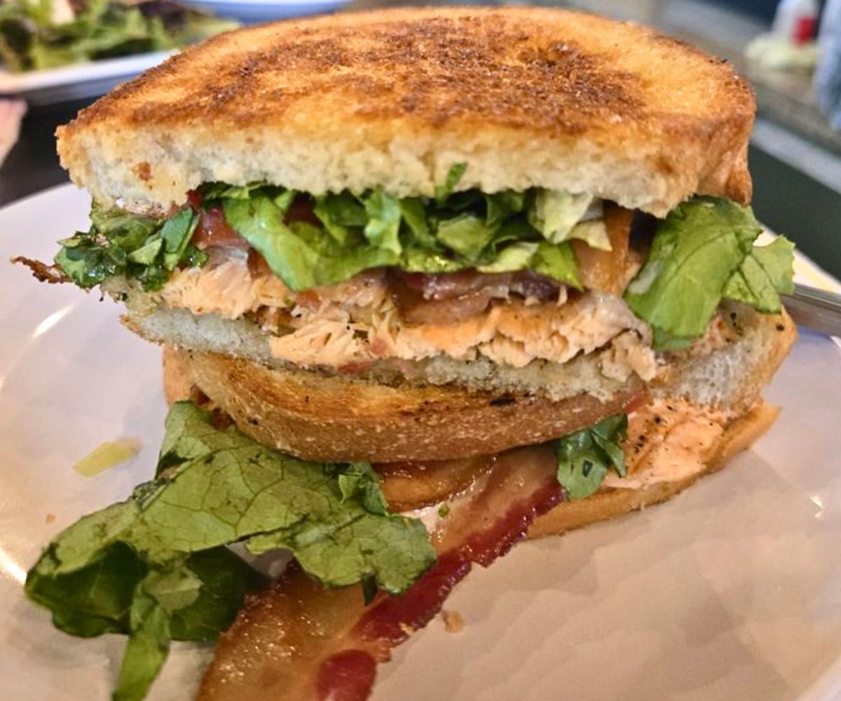 Salmon BLT at Firefly Grill STL in Chesterfield, MO