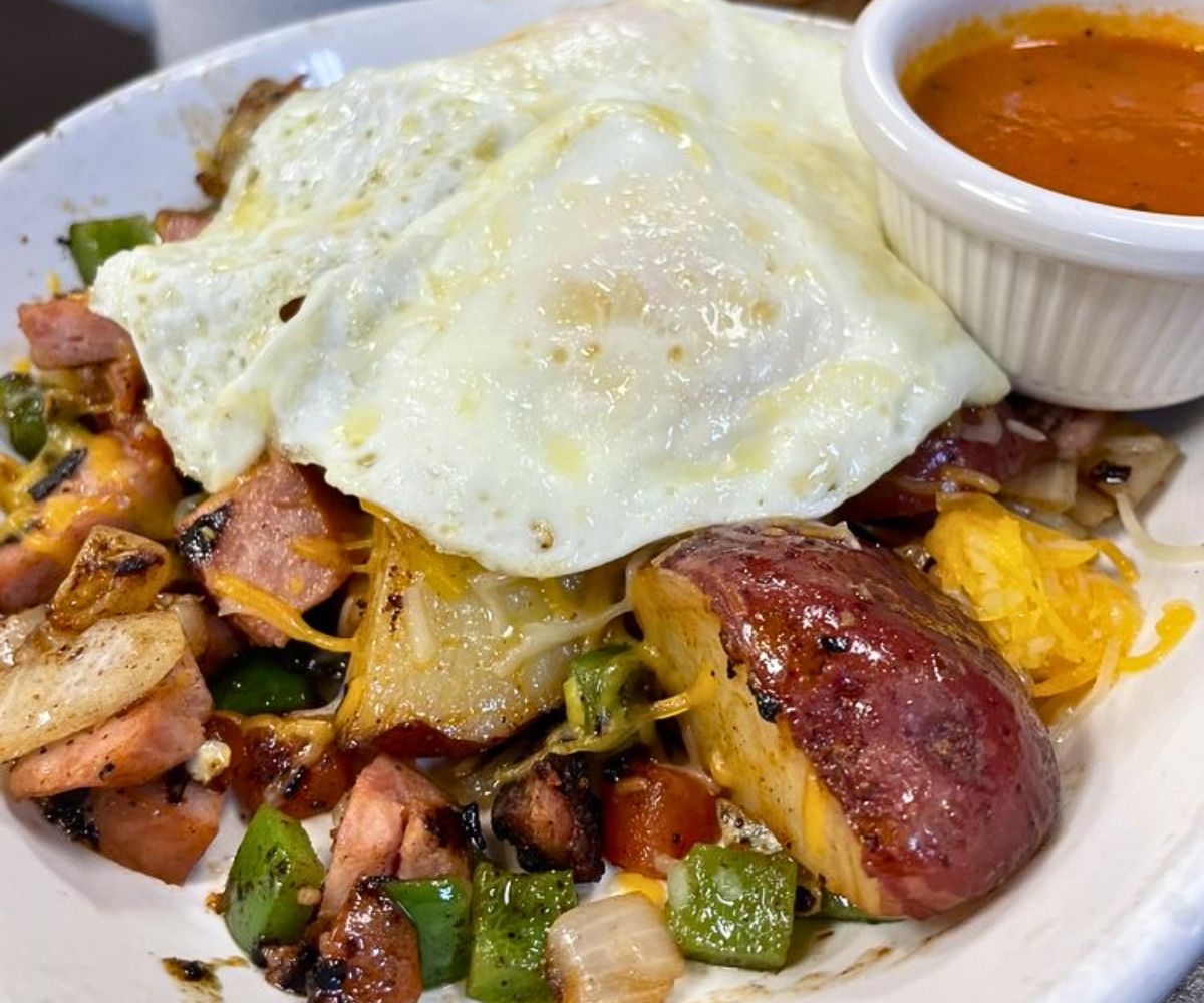 Texas Skillet at Good Day Cafe in Grand Prairie, TX