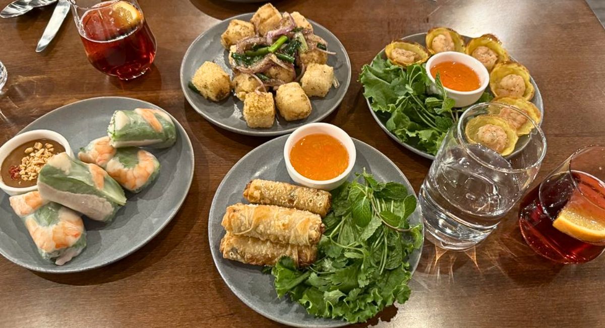 dishes at House 1830 in Rogers, Arkansas