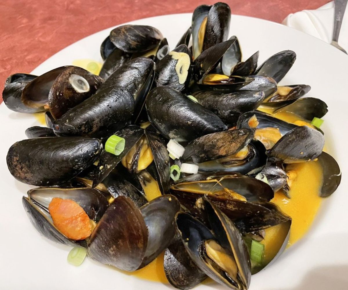 Mussels at Fernando's Dockside Grille in Port St. Lucie, Florida