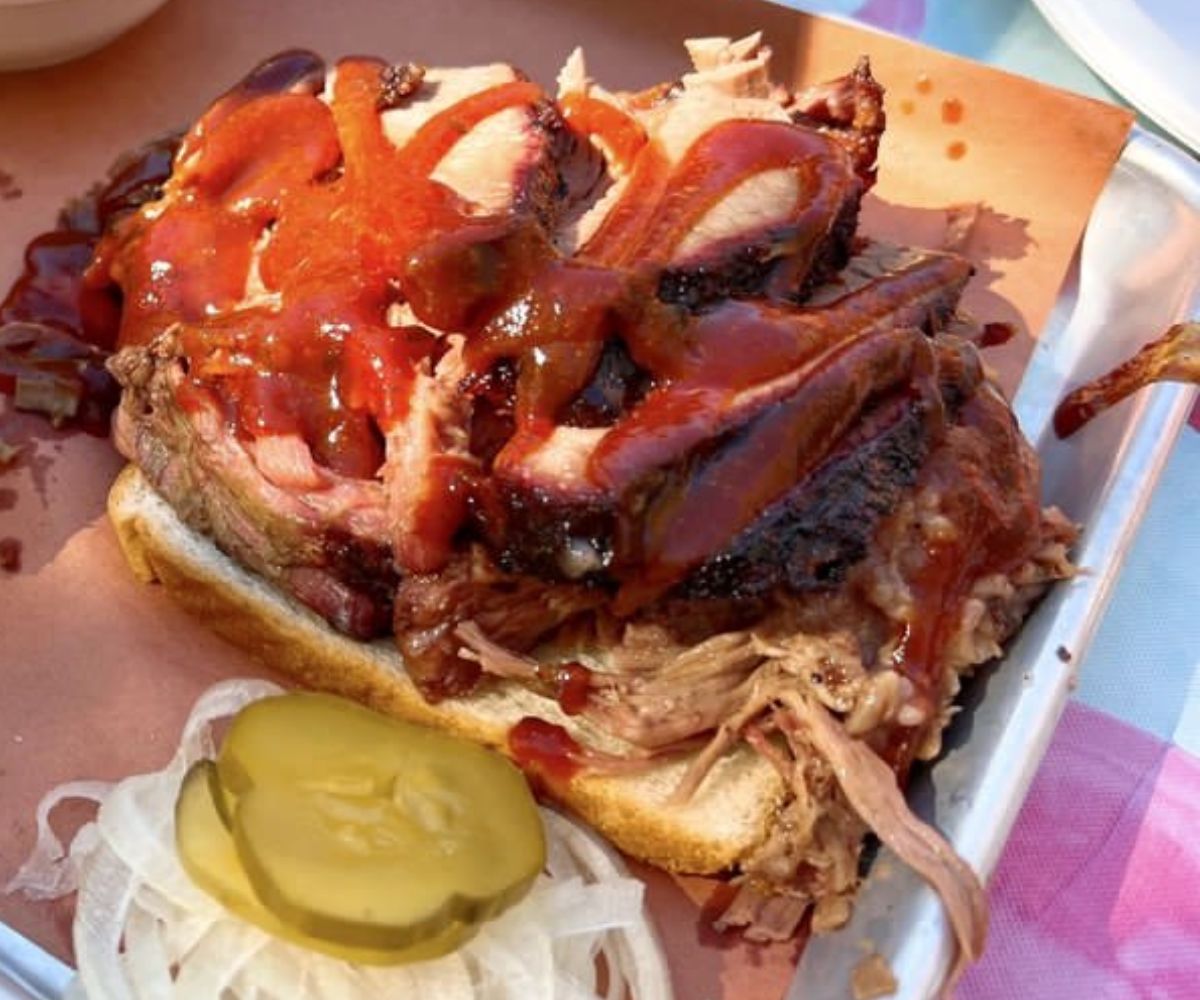 Beef Brisket at KC's Rib Shack in Manchester, NH