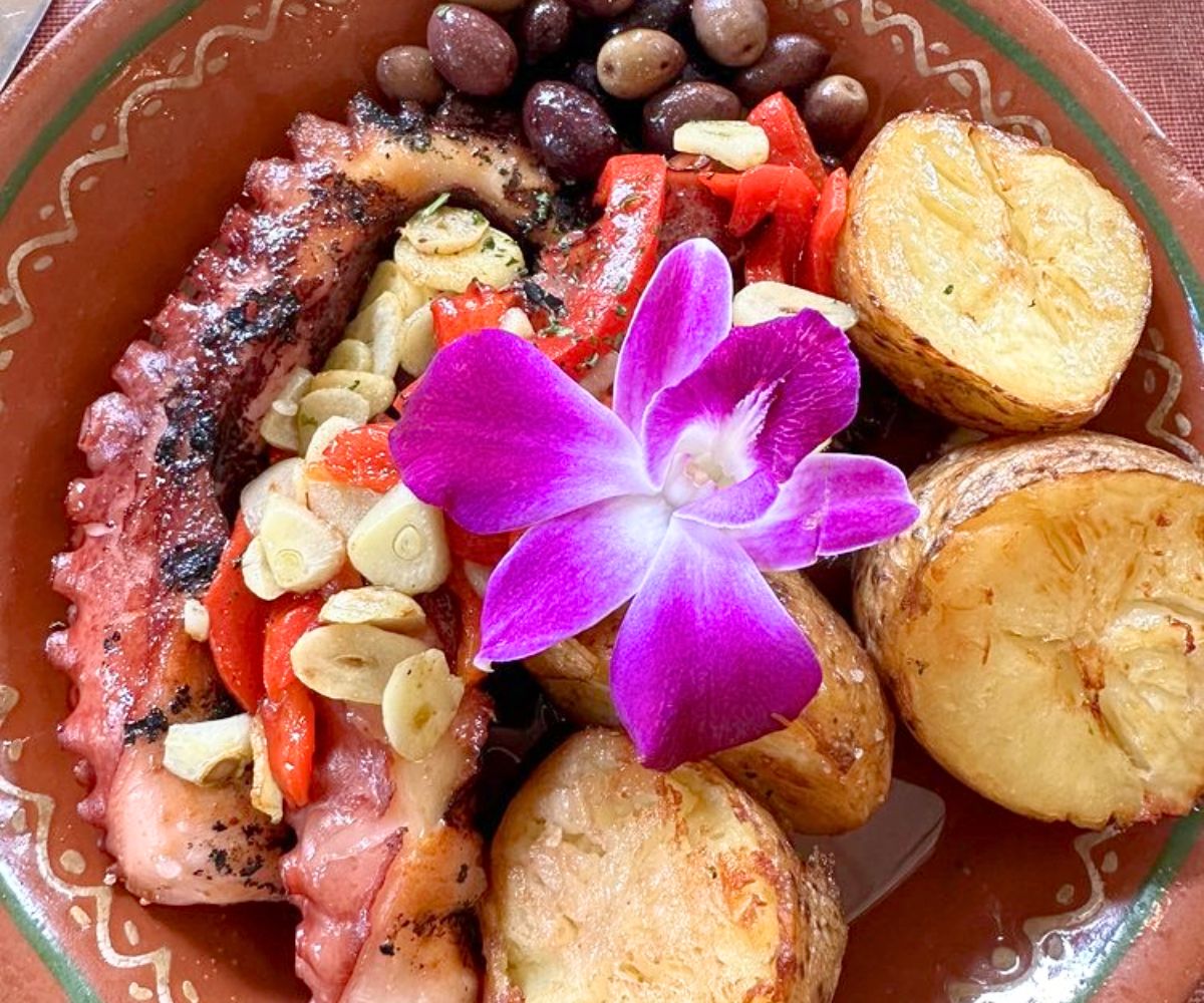 Grilled Octopus at Fernando's Dockside Grille in Port St. Lucie, FL